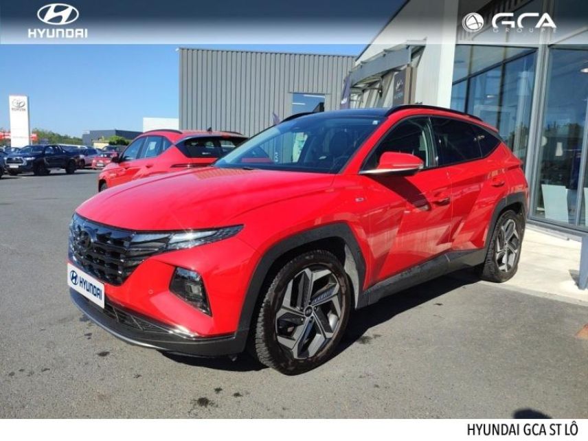 50000 : Hyundai Saint-Lô - GCA - HYUNDAI Tucson - Tucson - Sunset Red Métal - Traction - Diesel/Micro-Hybride