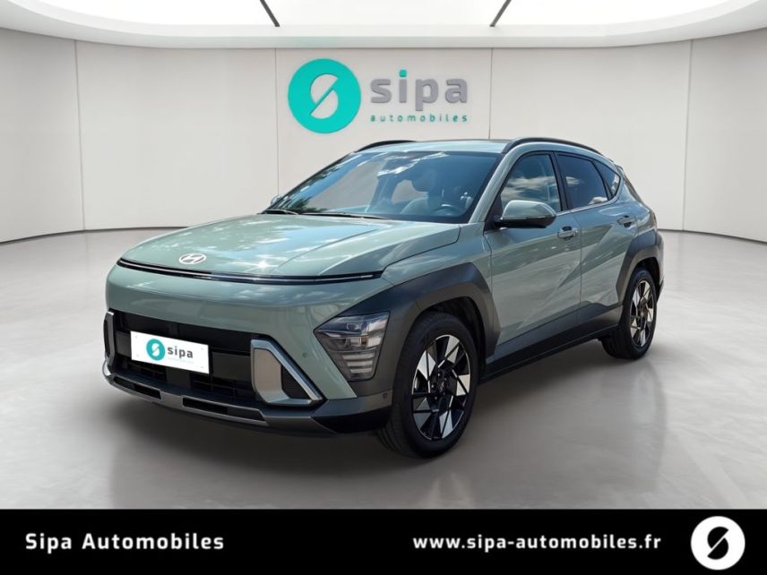33110 : Hyundai Bordeaux Nord Le Bouscat - Sipa Automobiles - HYUNDAI KONA Executive - KONA II - MIRAGE GREEN. - Automate sequentiel - Essence / Courant électrique