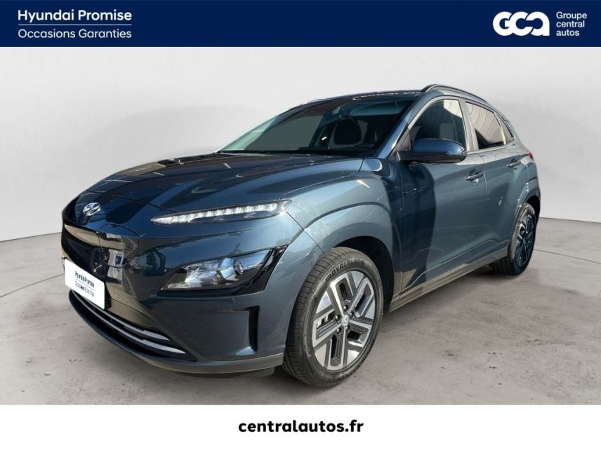 69190 : Hyundai Lyon Sud - Groupe Central Autos - HYUNDAI KONA ELECTRIC Intuitive - KONA ELECTRIQUE - Bleu - Automate à fonct. Continu - Courant électrique