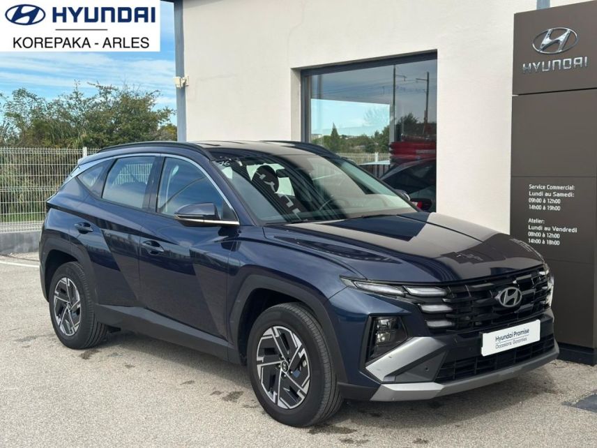 13200 : HYUNDAI Arles - Lexa Automobile - HYUNDAI TUCSON Intuitive - TUCSON IV - Bleu - Boîte automatique - Essence / Courant électrique