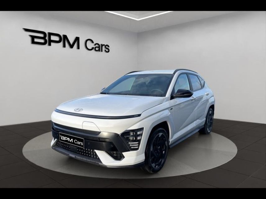 36000 : Hyundai Châteauroux - BPM Cars - HYUNDAI Kona - Kona - Atlas White - Traction - Electrique
