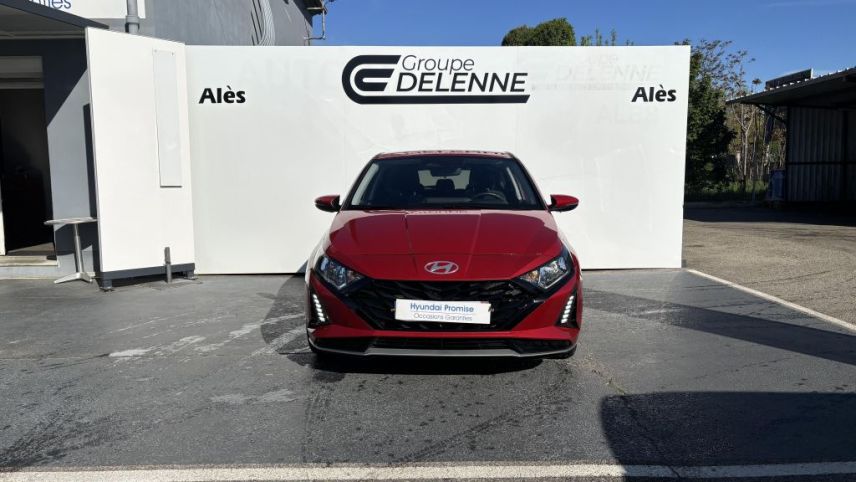 30100 : Hyundai Alès - Auto Hall - HYUNDAI i20 Intuitive - i20 III - Dragon Red Metal - Automate sequentiel - Essence sans plomb