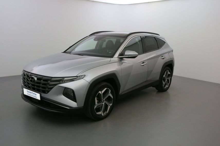 01150 : Stock constructeur - HYUNDAI TUCSON Executive - TUCSON IV - Gris - Boîte automatique - Essence / Courant électrique