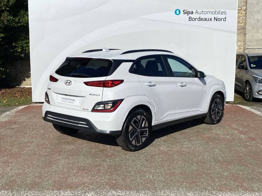 33110 : Hyundai Bordeaux Nord Le Bouscat - Sipa Automobiles - HYUNDAI KONA ELECTRIC Intuitive - KONA ELECTRIQUE - BLANC - Automate à fonct. Continu - Courant électrique