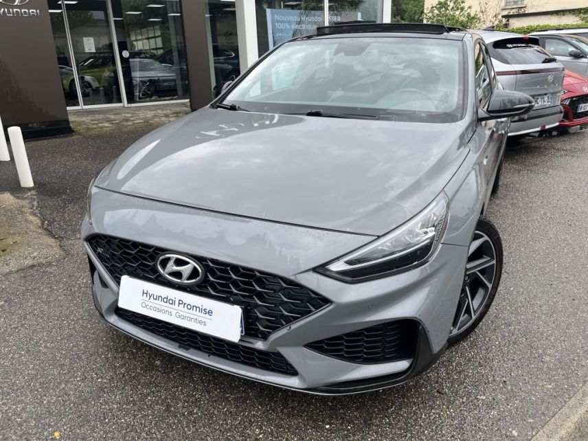 69190 : Hyundai Lyon Sud - Groupe Central Autos - HYUNDAI i30 FASTBACK N Line - i30 III - Gris - Boîte séquentielle - Essence sans plomb