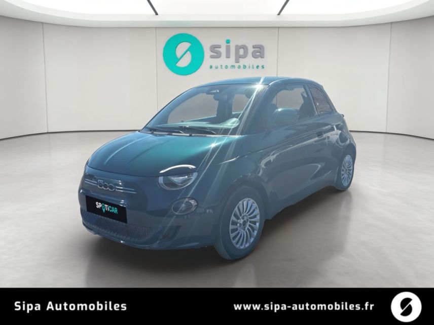 33140 : Hyundai Bordeaux Sud Villenave d'Ornon - Sipa Automobiles - FIAT 500e BERLINE Nouvelle 500 - 500 III ELECTRIQUE - Ocean Green - Automate à fonct. Continu - Courant électrique