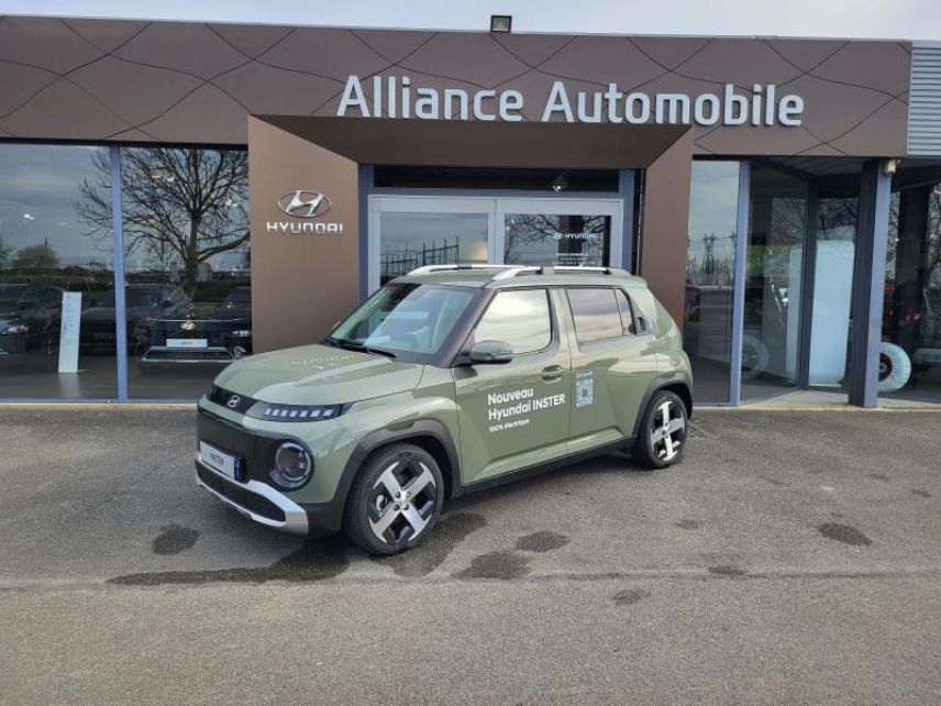 28600 : Hyundai Chartres - Alliance Automobile - HYUNDAI Inster - Inster - Tomboy Khaki - Traction - Electrique