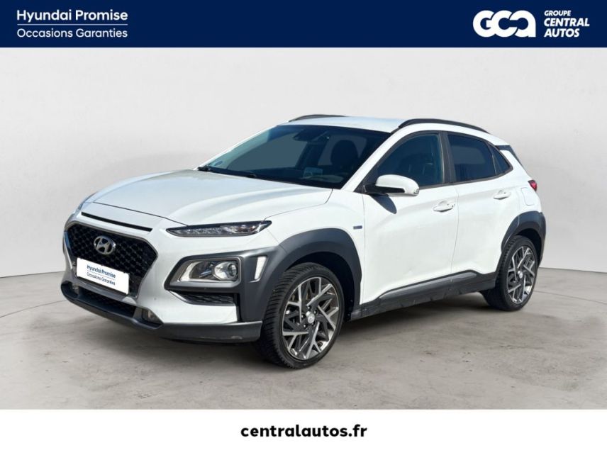 38300 : Hyundai Bourgoin-Jallieu - Groupe Central Autos - HYUNDAI KONA HYBRID Creative - KONA - Blanc - Automate sequentiel - Essence / Courant électrique