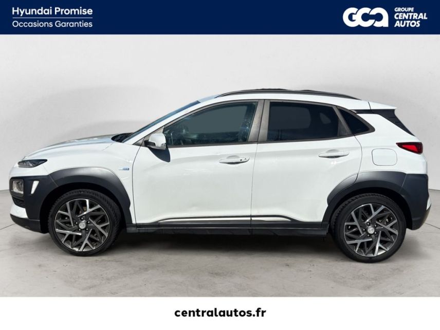 38300 : Hyundai Bourgoin-Jallieu - Groupe Central Autos - HYUNDAI KONA HYBRID Creative - KONA - Blanc - Automate sequentiel - Essence / Courant électrique