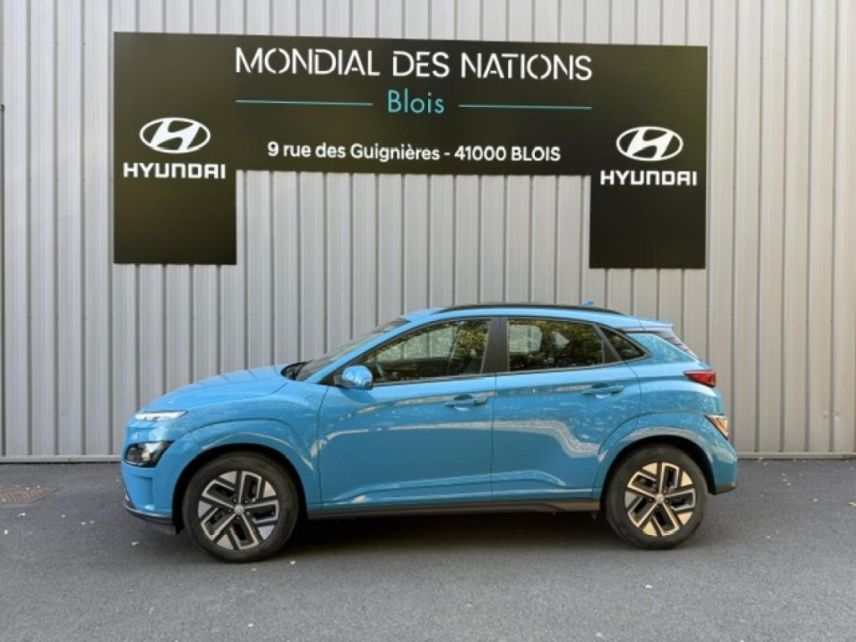 41000 : Hyundai Blois - Mondial des Nations - HYUNDAI Kona - Kona - Bleu - Traction - Electrique