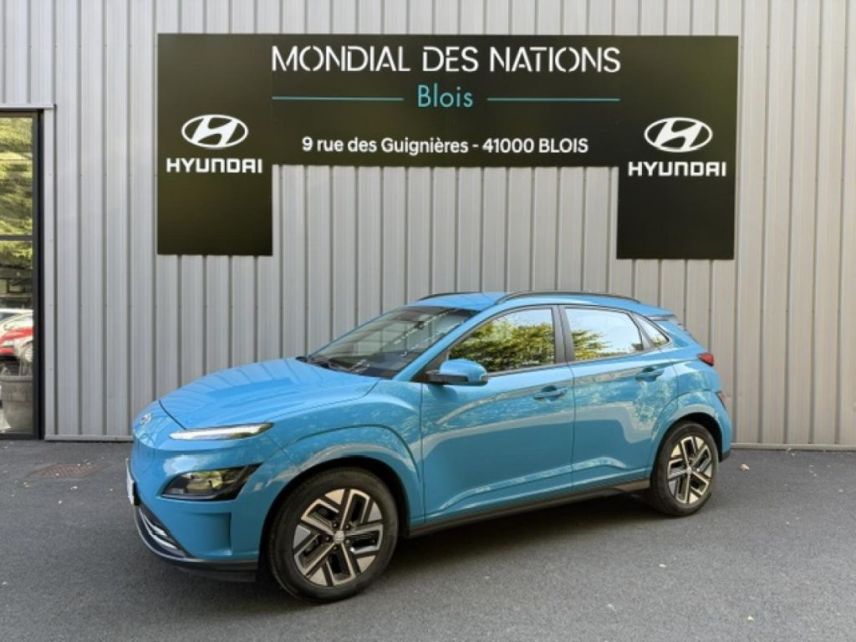 41000 : Hyundai Blois - Mondial des Nations - HYUNDAI Kona - Kona - Bleu - Traction - Electrique