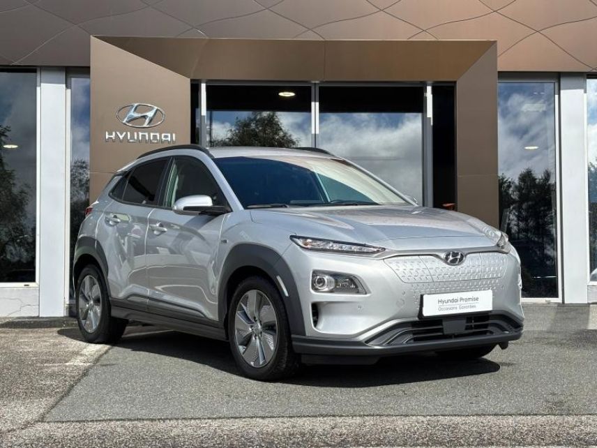 29000 : Hyundai Quimper - Iroise Automobiles - HYUNDAI Kona - Kona - Shimmering Silver Métal - Traction - Electrique