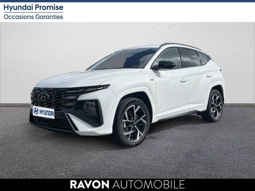 42100 : Hyundai Saint-Etienne - Ravon Automobile - HYUNDAI TUCSON N Line Creative - TUCSON IV - BLANC - Boîte automatique - Essence / Courant électrique