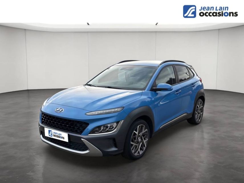 73200 : Hyundai Albertville - Jean Lain Mobilités - HYUNDAI KONA HYBRID Intuitive - KONA - Bleu - Automate sequentiel - Essence / Courant électrique