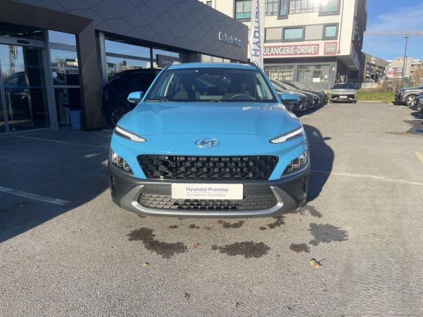 64100 : Hyundai Bayonne - Oceanic Auto - HYUNDAI Kona - Kona - Bleu - Traction - Hybride : Essence/Electrique