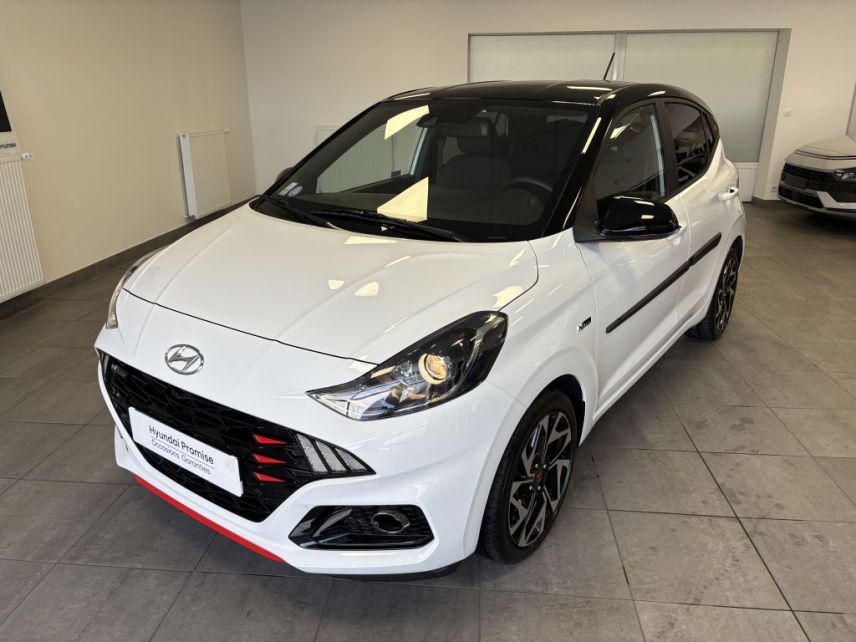 69300 : Hyundai Lyon Nord - Groupe Central Autos - HYUNDAI i10 N Line - i10 III - Blanc - Boîte manuelle - Essence sans plomb