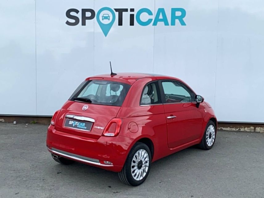 33140 : Hyundai Bordeaux Sud Villenave d&#039;Ornon - Sipa Automobiles - FIAT 500 MY22 Dolcevita - 500 II - Rouge - Boîte manuelle - Essence sans plomb