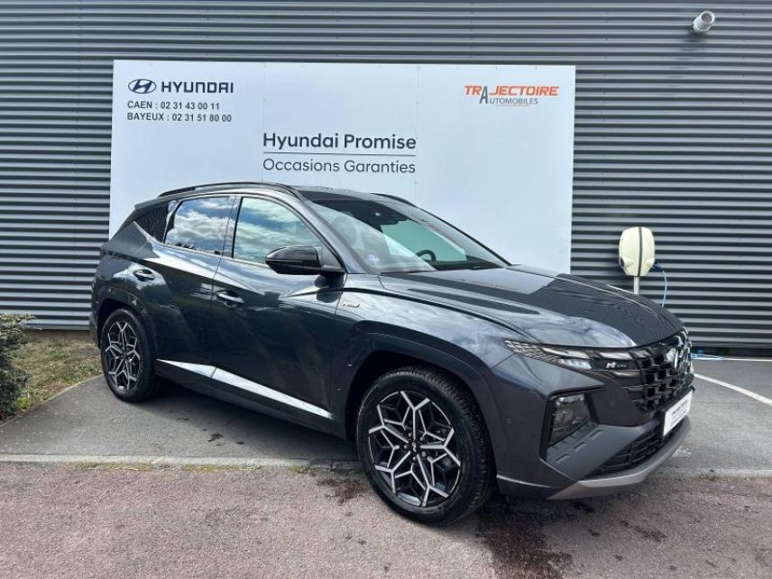 14100 : Hyundai Lisieux - Trajectoire Automobiles - HYUNDAI Tucson - Tucson - Dark Knight Métal - Transmission intégrale - Hybride rechargeable : Essence/Electrique