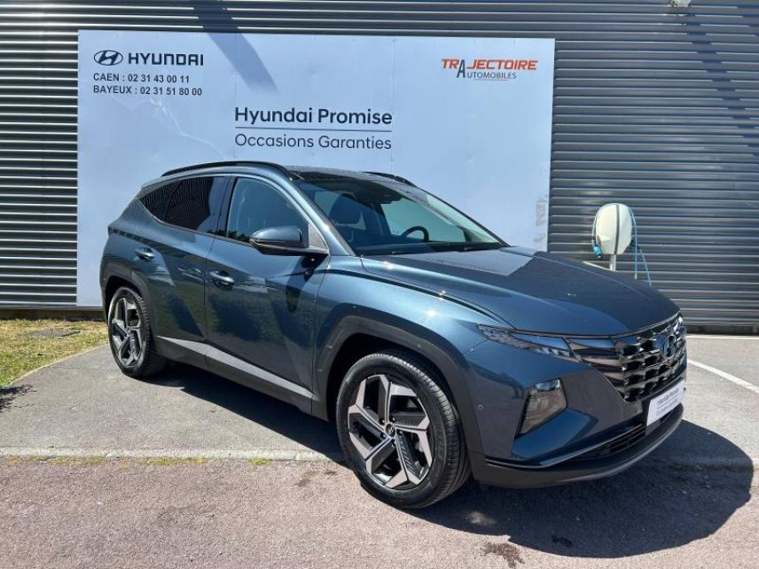 14100 : Hyundai Lisieux - Trajectoire Automobiles - HYUNDAI Tucson - Tucson - Teal Blue Métal - Traction - Hybride : Essence/Electrique