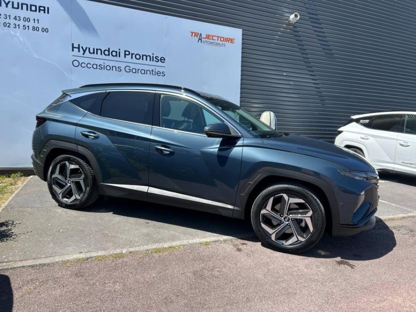 14100 : Hyundai Lisieux - Trajectoire Automobiles - HYUNDAI Tucson - Tucson - Teal Blue Métal - Traction - Hybride : Essence/Electrique