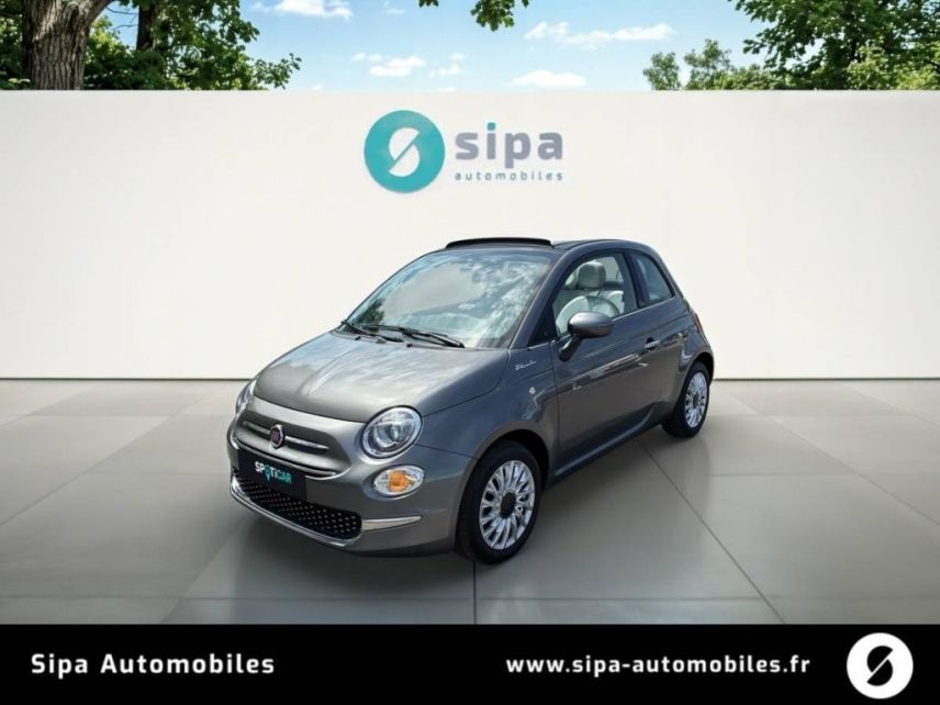 33140 : Hyundai Bordeaux Sud Villenave d'Ornon - Sipa Automobiles - FIAT 500C SERIE 9 EURO 6D-FULL Dolcevita - 500C SERIE 9 EURO 6D-FULL - GRIS - Boîte manuelle - Essence sans plomb