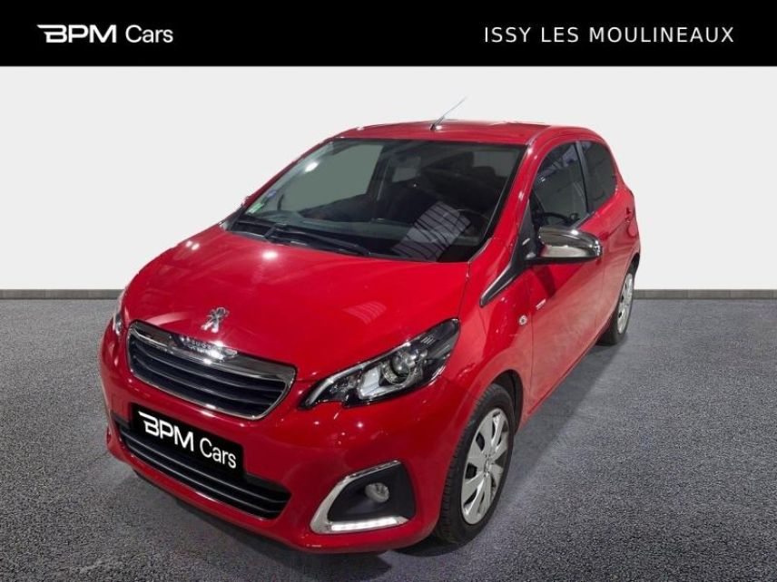 92130 : Hyundai ISSY-LES-MOULINEAUX - ELLIPSE AUTOMOBILES - PEUGEOT 108 - 108 - Rouge Scarlet (O) - Traction - Essence