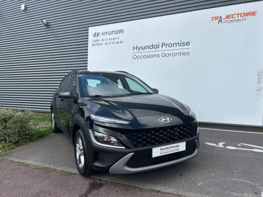 14100 : Hyundai Lisieux - Trajectoire Automobiles - HYUNDAI Kona - Kona - Phantom Black Métal - Traction - Essence/Micro-Hybride