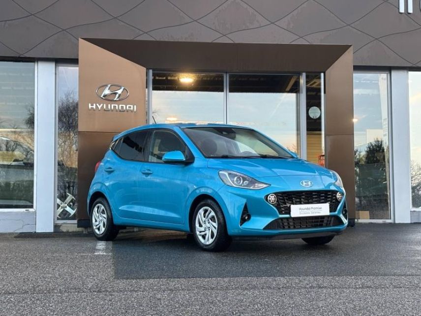 29000 : Hyundai Quimper - Iroise Automobiles - HYUNDAI i10 - i10 - Aqua Turquoise Métal - Traction - Essence