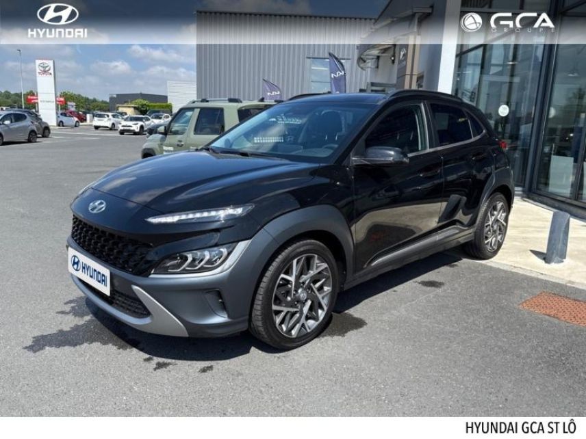 50000 : Hyundai Saint-Lô - GCA - HYUNDAI Kona - Kona - Phantom Black Métal - Traction - Hybride : Essence/Electrique