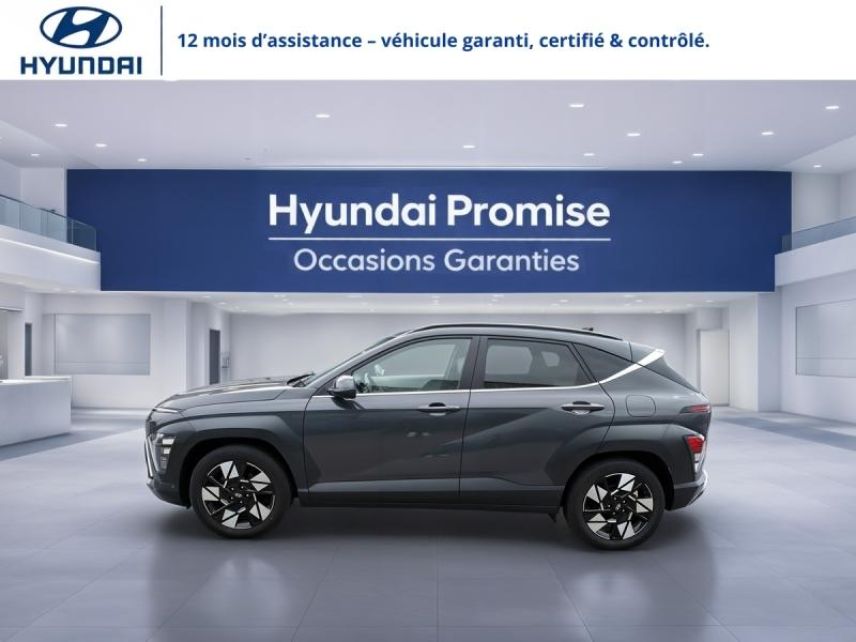 29000 : Hyundai Quimper - Iroise Automobiles - HYUNDAI Kona - Kona - Ecotronic Gray perlé métallisé - Traction - Hybride : Essence/Electrique