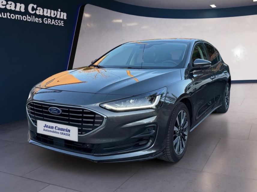 06130 : Hyundai Grasse - Garage Jean Cauvin - FORD FOCUS Titanium Design - FOCUS IV - Gris - Boîte manuelle - Essence / Ethanol
