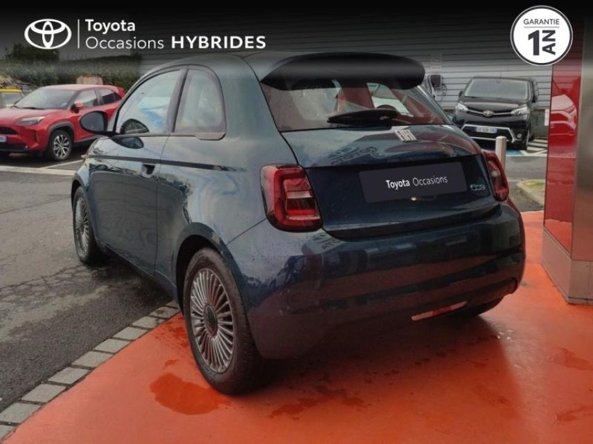 50000 : Hyundai Saint-Lô - GCA - FIAT 500 - 500 - Bleu ocean - Traction - Electrique