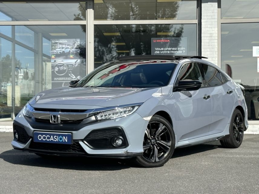 57200 : Hyundai Sarreguemines - Theobald Automobiles - HONDA Civic - Civic - Gris Sonic Nacré - Traction - Essence