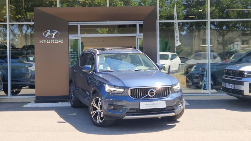 77240 : Hyundai Melun - CAP FOURNIER - VOLVO XC40 Inscription Luxe - XC40 (09/2017-01/2022) - Bleu - Boîte automatique - Diesel