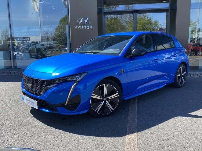 59640 : Hyundai Dunkerque - Europ'Auto - PEUGEOT 308 - 308 - Bleu Vertigo (S) - Traction - Essence