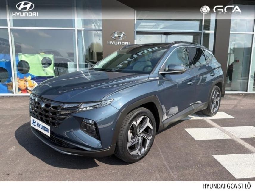50000 : Hyundai Saint-Lô - GCA - HYUNDAI Tucson - Tucson - Teal Blue Métal - Traction - Hybride : Essence/Electrique