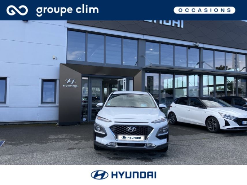 65000 : Hyundai Tarbes i-AUTO - HYUNDAI Kona - Kona - Atlas White - Traction - Hybride : Essence/Electrique