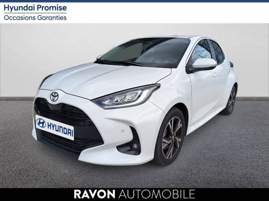 42100 : Hyundai Saint-Etienne - Ravon Automobile - TOYOTA YARIS HYBRIDE Design - YARIS IV - Blanc - Automate à fonct. Continu - Essence / Courant électrique