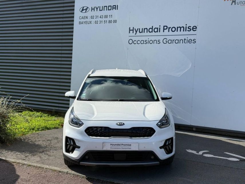 14100 : Hyundai Lisieux - Trajectoire Automobiles - KIA Niro - Niro - Blanc Celeste - Traction - Hybride : Essence/Electrique
