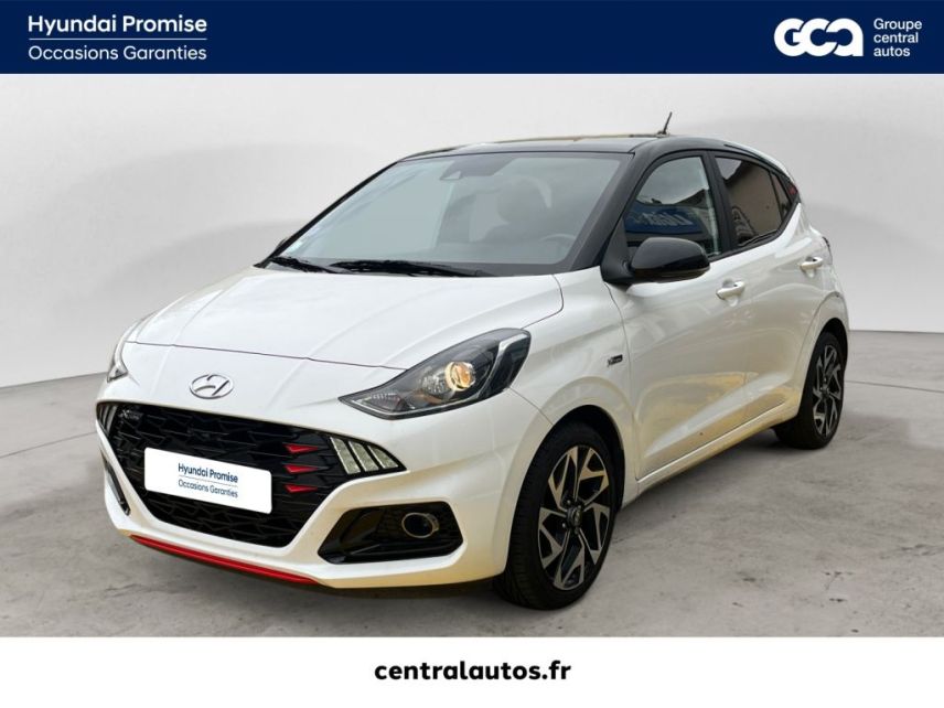 38200 : Hyundai Vienne - Groupe Central Autos - HYUNDAI i10 N Line - i10 III - Blanc - Boîte manuelle - Essence sans plomb
