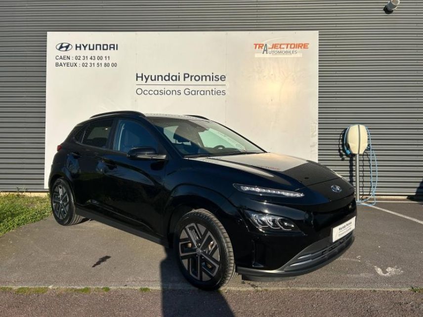 14100 : Hyundai Lisieux - Trajectoire Automobiles - HYUNDAI Kona - Kona - Phantom Black Métal - Traction - Electrique