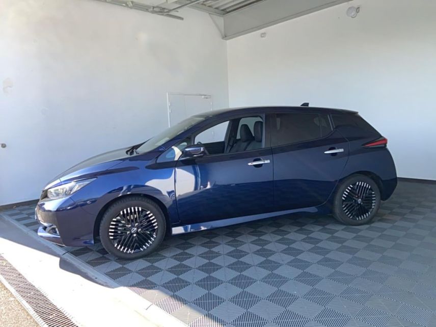 85000 : Hyundai La Roche-sur-Yon - Océane Auto - NISSAN LEAF N-Connecta - LEAF II - Bleu - Automate à fonct. Continu - Courant électrique