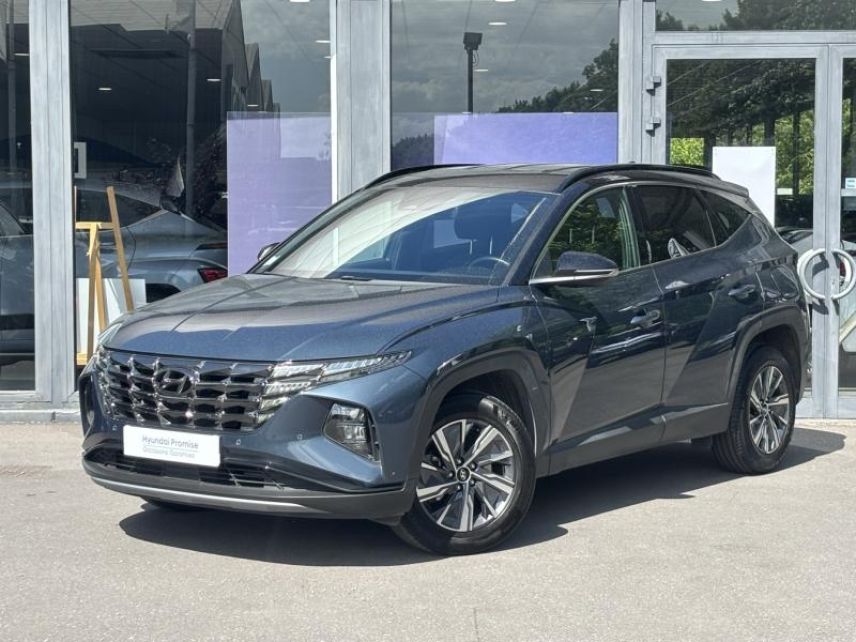 57100 : Hyundai Thionville - Théobald Automobiles - HYUNDAI Tucson - Tucson - Teal Blue Métal/Toit/rétros Black - Traction - Hybride : Essence/Electrique