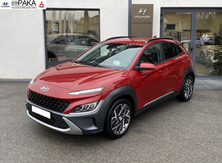 13200 : HYUNDAI Arles - Lexa Automobile - HYUNDAI KONA HYBRID Executive - KONA - Rouge - Automate sequentiel - Essence / Courant électrique
