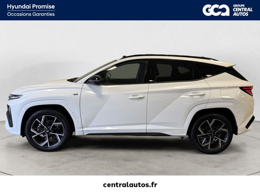 69300 : Hyundai Lyon Nord - Groupe Central Autos - HYUNDAI TUCSON N Line Creative - TUCSON IV - Blanc - Boîte automatique - Essence / Courant électrique