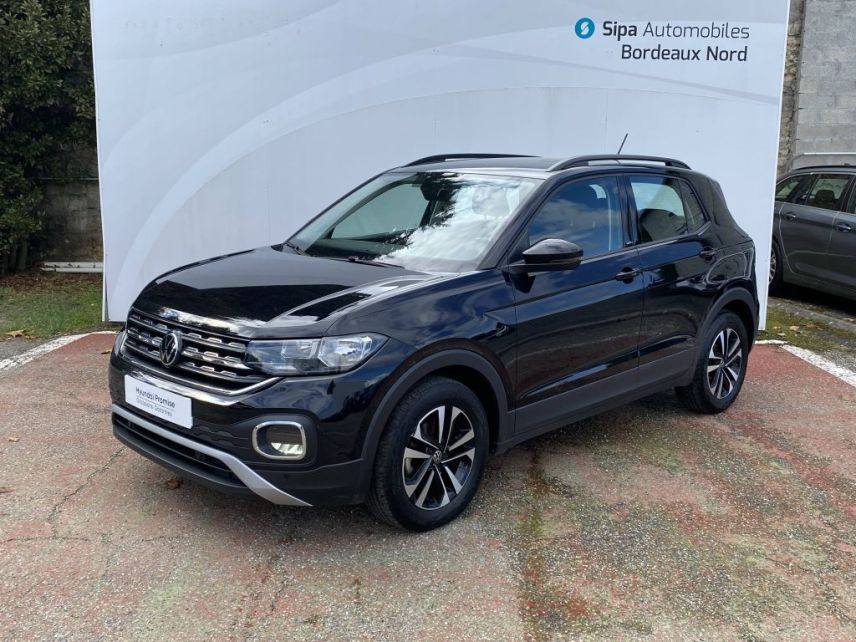 33110 : Hyundai Bordeaux Nord Le Bouscat - Sipa Automobiles - VOLKSWAGEN T-CROSS United - T-CROSS - Noir - Boîte manuelle - Essence sans plomb