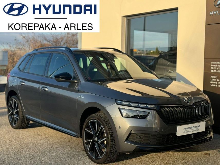 13200 : HYUNDAI Arles - Lexa Automobile - SKODA KAMIQ Monte-Carlo - KAMIQ - Gris - Automate sequentiel - Essence sans plomb