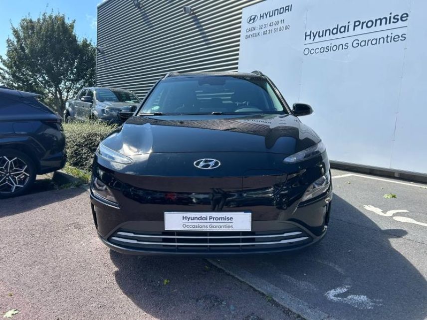 14100 : Hyundai Lisieux - Trajectoire Automobiles - HYUNDAI Kona - Kona - Phantom Black Métal - Traction - Electrique