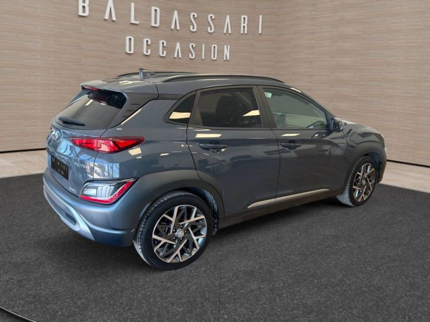 83130 : Hyundai Toulon - Autodif SAS - Groupe BALDASSARI - HYUNDAI KONA HYBRID Executive - KONA - Gris - Automate sequentiel - Essence / Courant électrique