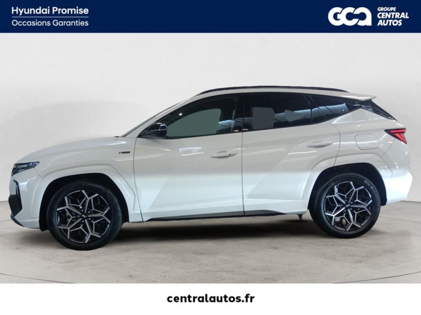 69300 : Hyundai Lyon Nord - Groupe Central Autos - HYUNDAI TUCSON N Line Edition - TUCSON IV - Blanc - Boîte automatique - Essence / Courant électrique
